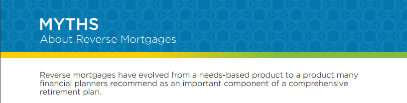 The Myths of Reverse Mortgage