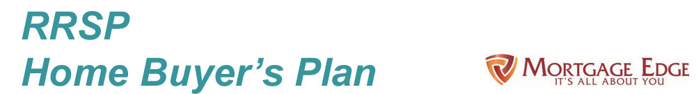 RRSP Home Buyers Plan
