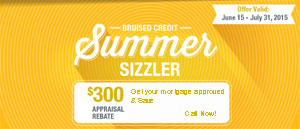Appraisal rebate