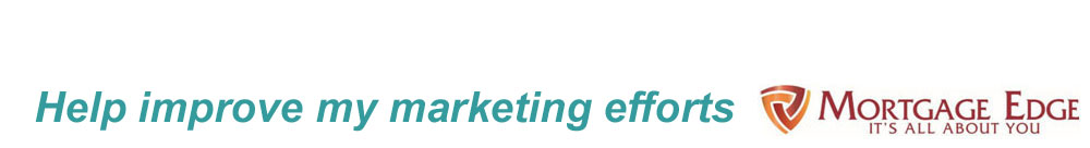 Help Improve My Marketing Efforts