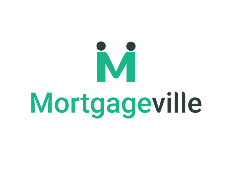 MortgageVille Logo Stacked with slogan